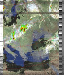 NOAA 19 HVCT-precip